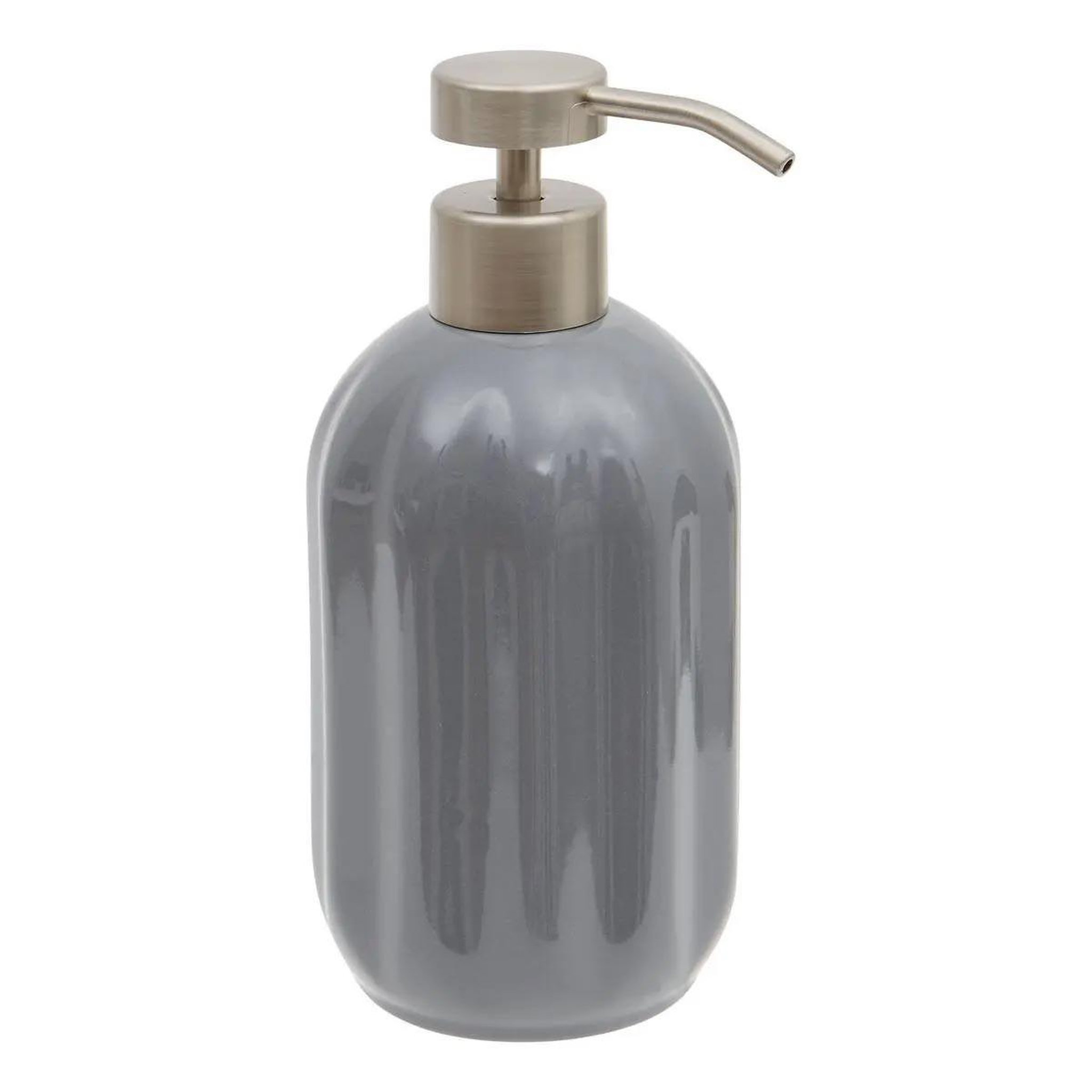 FIVE Distributeur de savon en grès  suny colorama  450ml gris béton