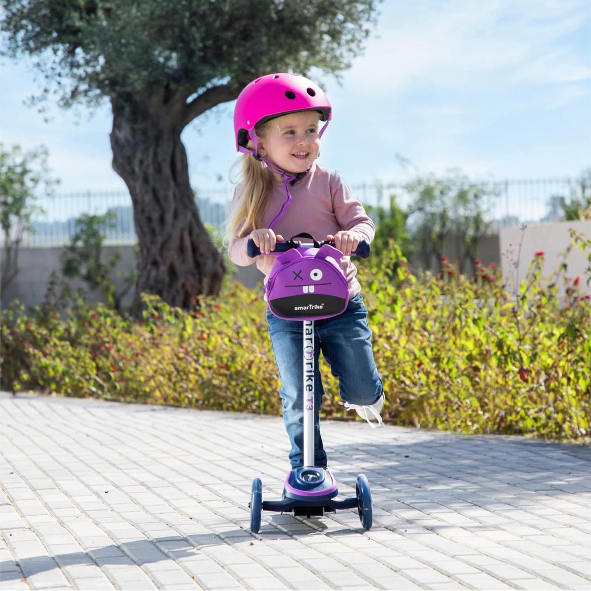 Voir la diapositive 2 : SMARTRIKE Scooter  T3 violet