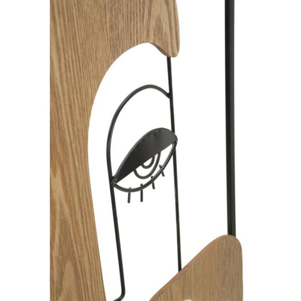 Paris Prix Décoration Murale Encadrée en Métal  Picassy  89cm Noir