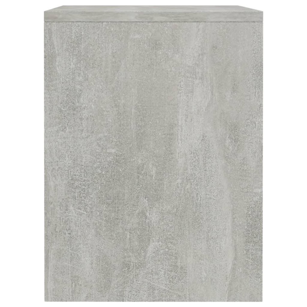 VIDAXL Table de chevet Gris beton 40x30x40 cm Bois d'ingenierie