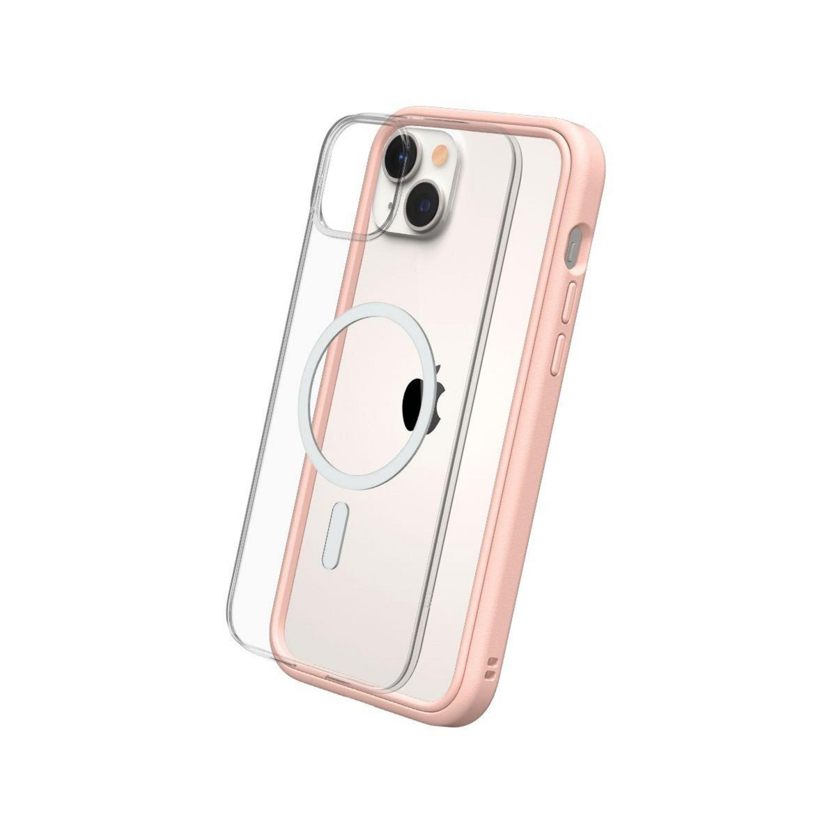 RHINOSHIELD Coque iPhone 14 Plus Mod NX Rose MagSafe