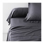 Voir la diapositive 2 : Today Taie de traversin TODAY Essential - 45 x 185 cm - 100% Coton uni - Fusain