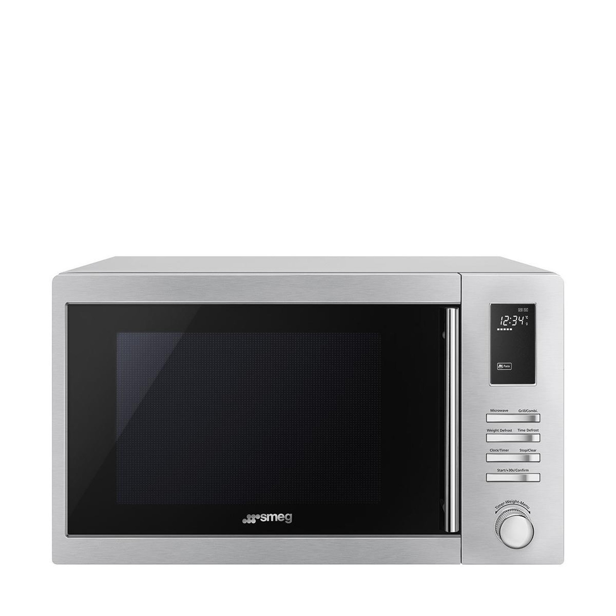 SMEG Four à micro-ondes à surface plane smeg moe25x avec gril 25 l 900 w acier inoxydable