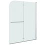 Voir la diapositive 2 : VIDAXL Cabine de douche pliable 2 panneaux ESG 95x140 cm