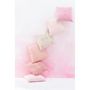 Voir la diapositive 4 : Paris Prix Coussin Design  Diamants  45x45cm Crème & Rose