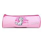 Bagtrotter BAGTROTTER Trousse scolaire ronde Disney Marie Les Aristochats Rose