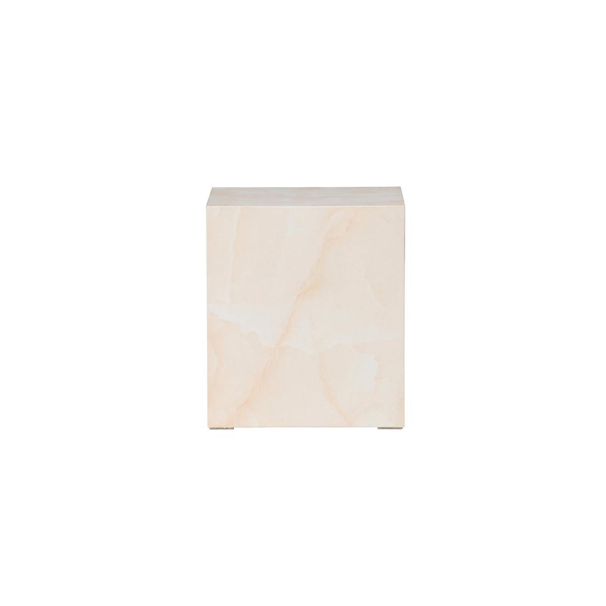 Voir la diapositive 3 : Paris Prix Table d'appoint design  york  45cm jaune clair