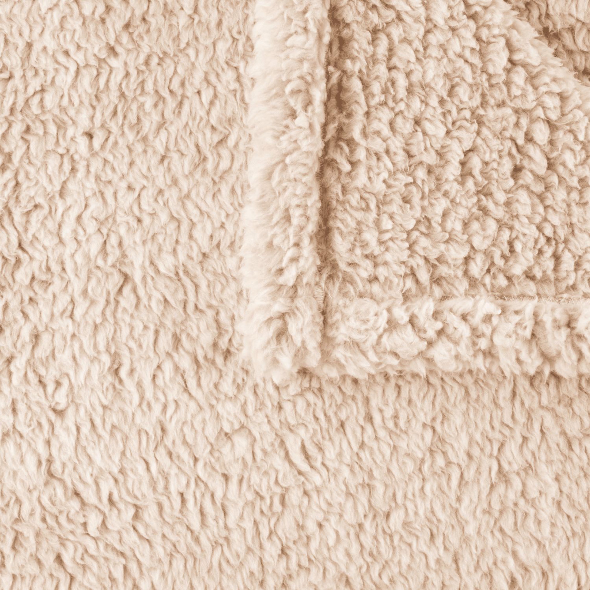 Voir la diapositive 2 : ACTUEL Plaid uni en polycoton recyclé 350g