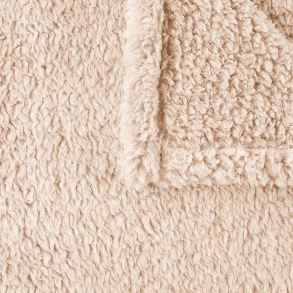 ACTUEL Plaid uni en polycoton recyclé 350g