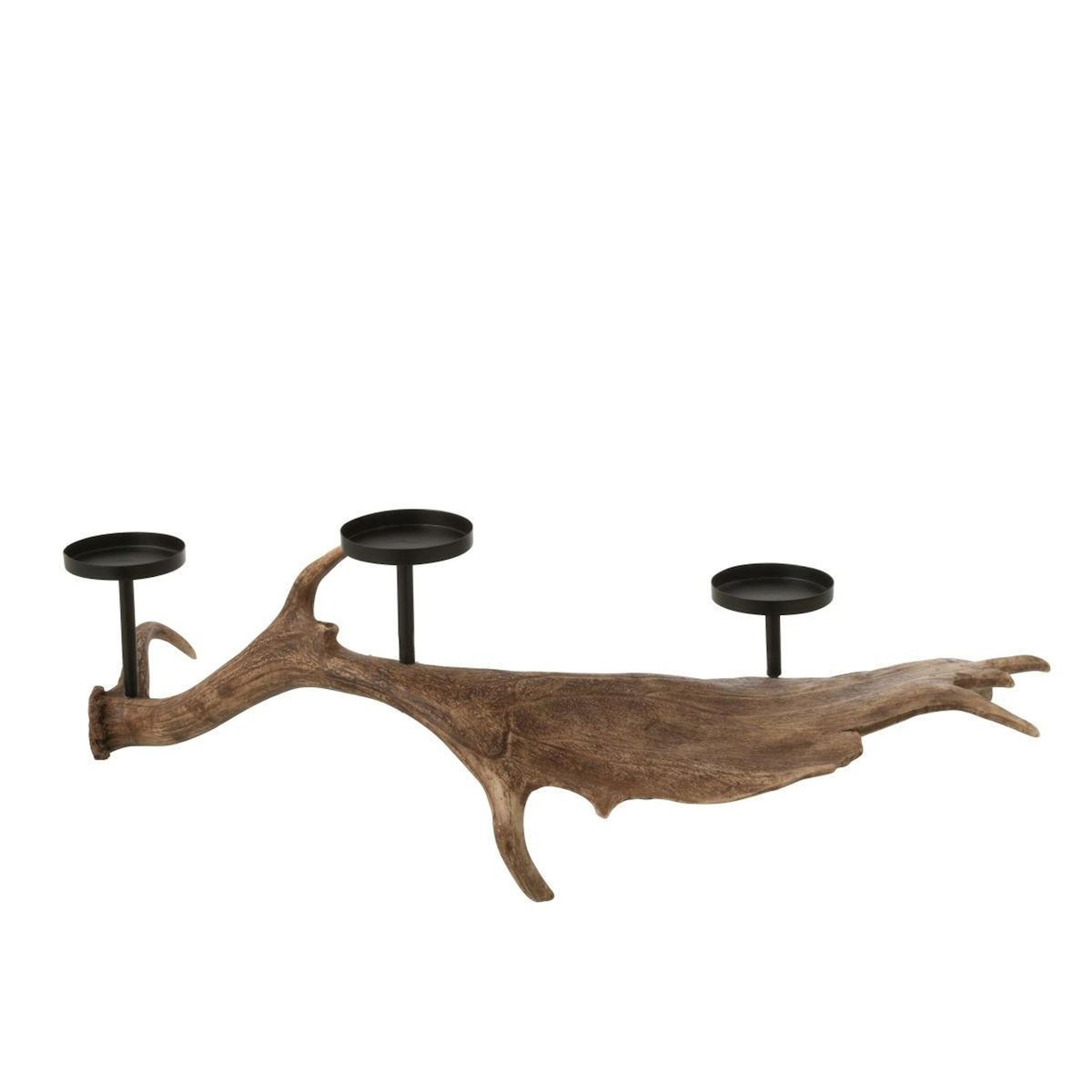 Paris Prix Chandelier Branche en Résine  Antlers  62cm Marron