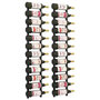 Voir la diapositive 1 : VIDAXL Casiers à bouteilles mural pour 12 bouteilles 2 pcs noir fer