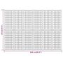 Voir la diapositive 6 : VIDAXL Cloison de separation pliable 6 panneaux 240x170 cm