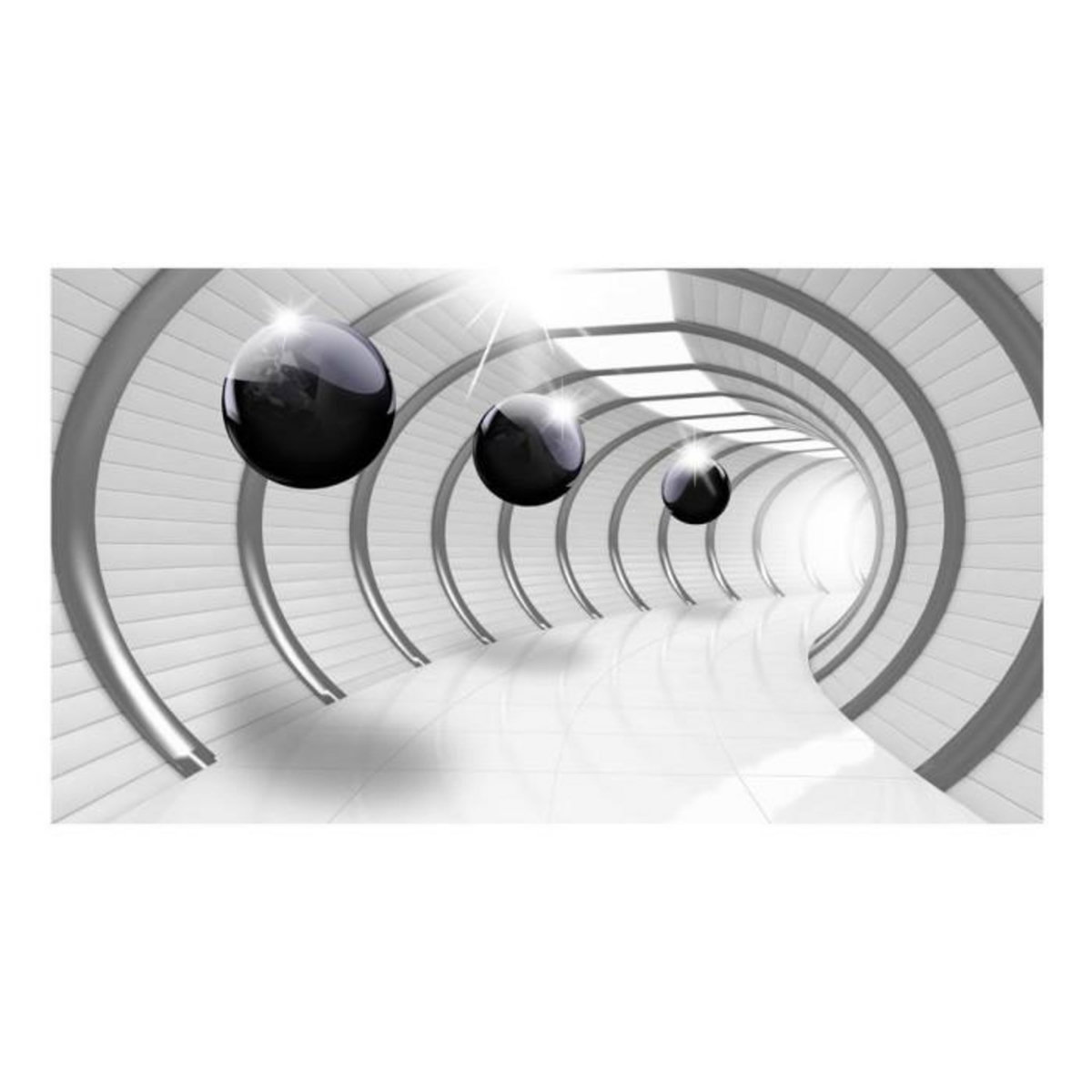 Paris Prix Papier Peint XXL  Futuristic Tunnel II  280x500cm