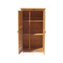 Voir la diapositive 3 : Habitat et Jardin Armoire de jardin  Space  - 87 x 46.5 x 160 cm - Marron
