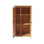 Voir la diapositive 3 : Habitat et Jardin Armoire de jardin  Space  - 87 x 46.5 x 160 cm - Marron