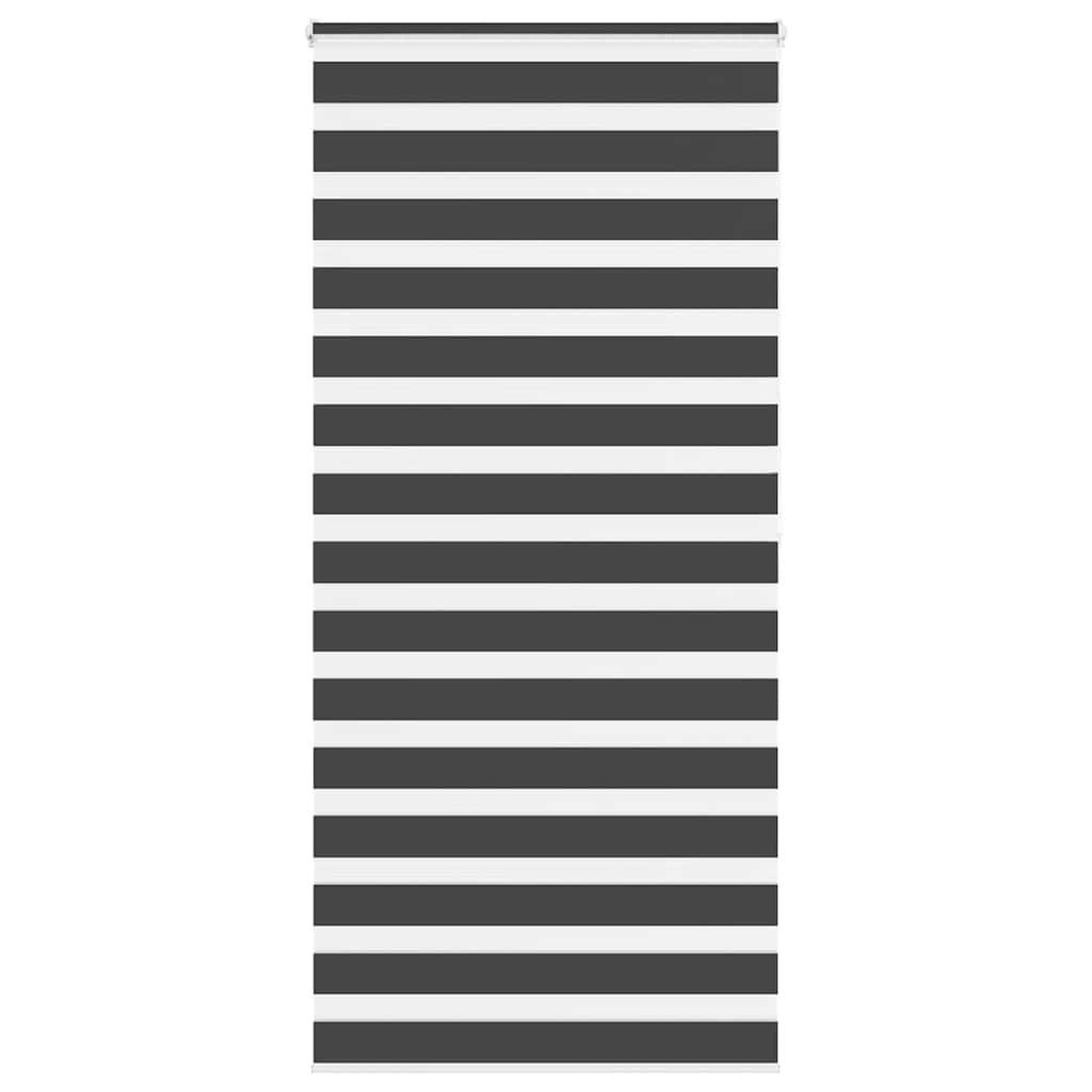 VIDAXL Store zebre noir 105x200 cm largeur du tissu 100,9 cm polyester