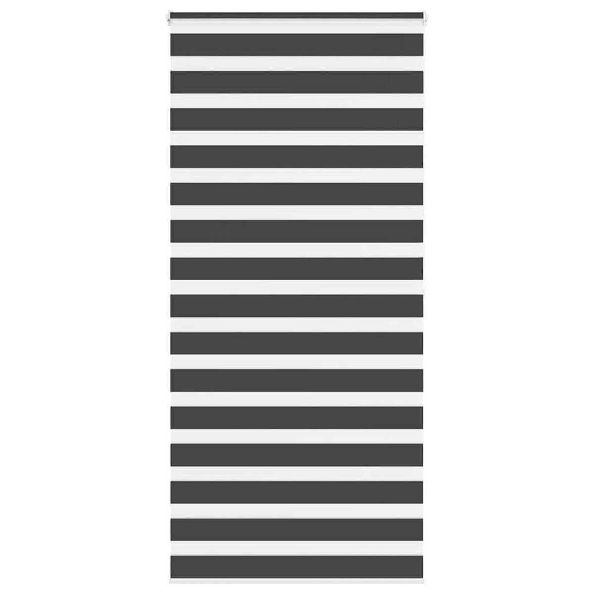 VIDAXL Store zebre noir 105x200 cm largeur du tissu 100,9 cm polyester