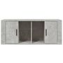 Voir la diapositive 5 : VIDAXL Meuble TV Gris beton 100x35x40 cm Bois d'ingenierie