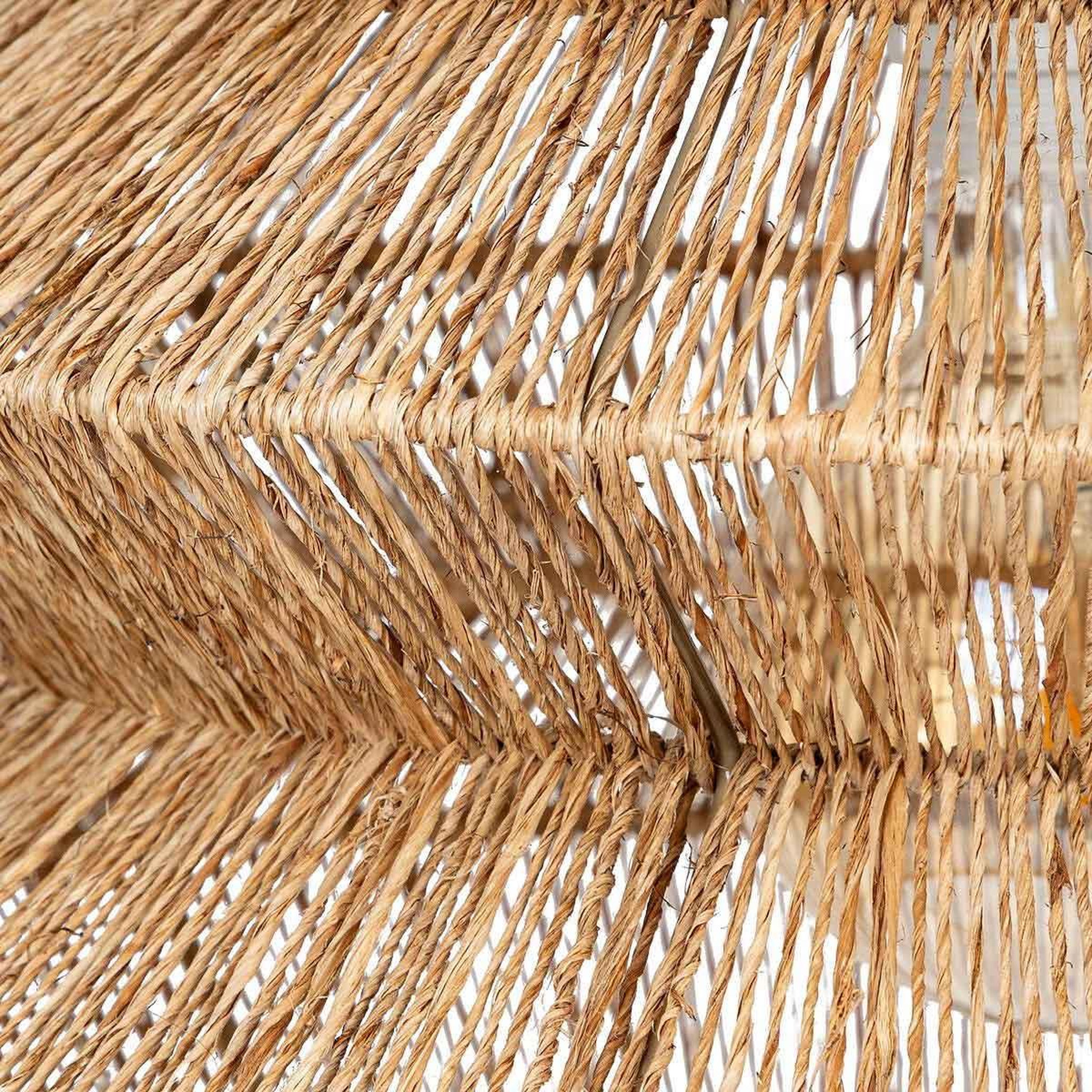 Voir la diapositive 2 : ATMOSPHERA Lampe suspension en jute  liaz  38cm naturel