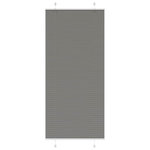 VIDAXL Store plisse anthracite 90x200 cm largeur du tissu 89,4 cm