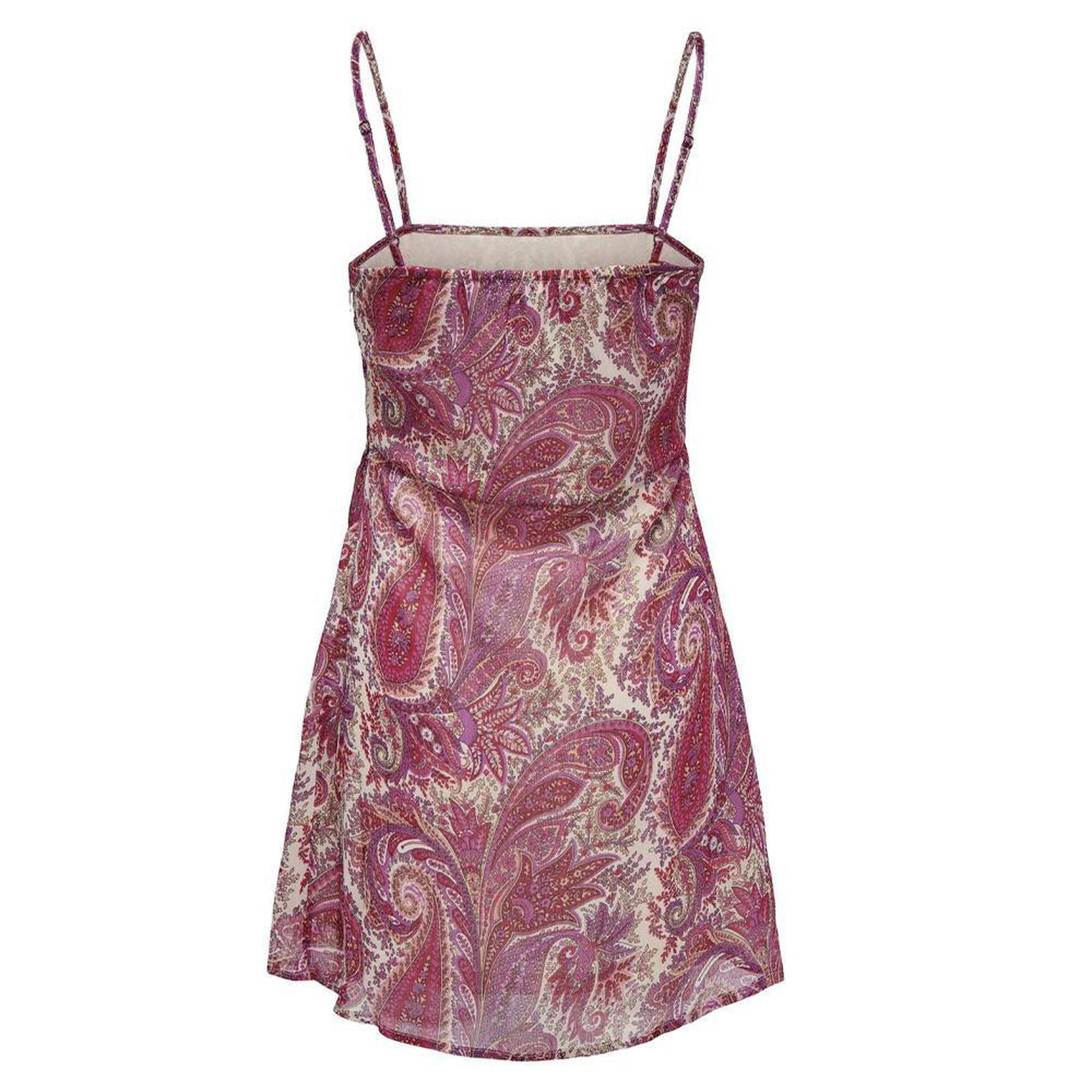 Voir la diapositive 2 : JACQUELINE DE YONG Robe Bordeaux Femme JDY Jenify