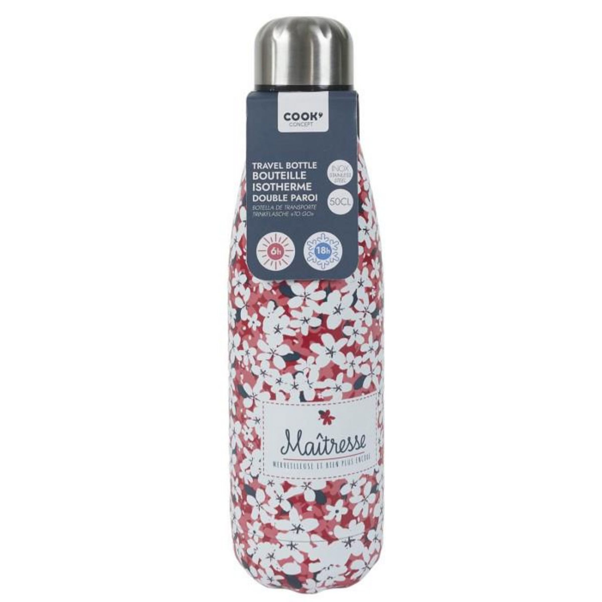 Paris Prix Bouteille Isotherme  Maîtresse  40cl Rose