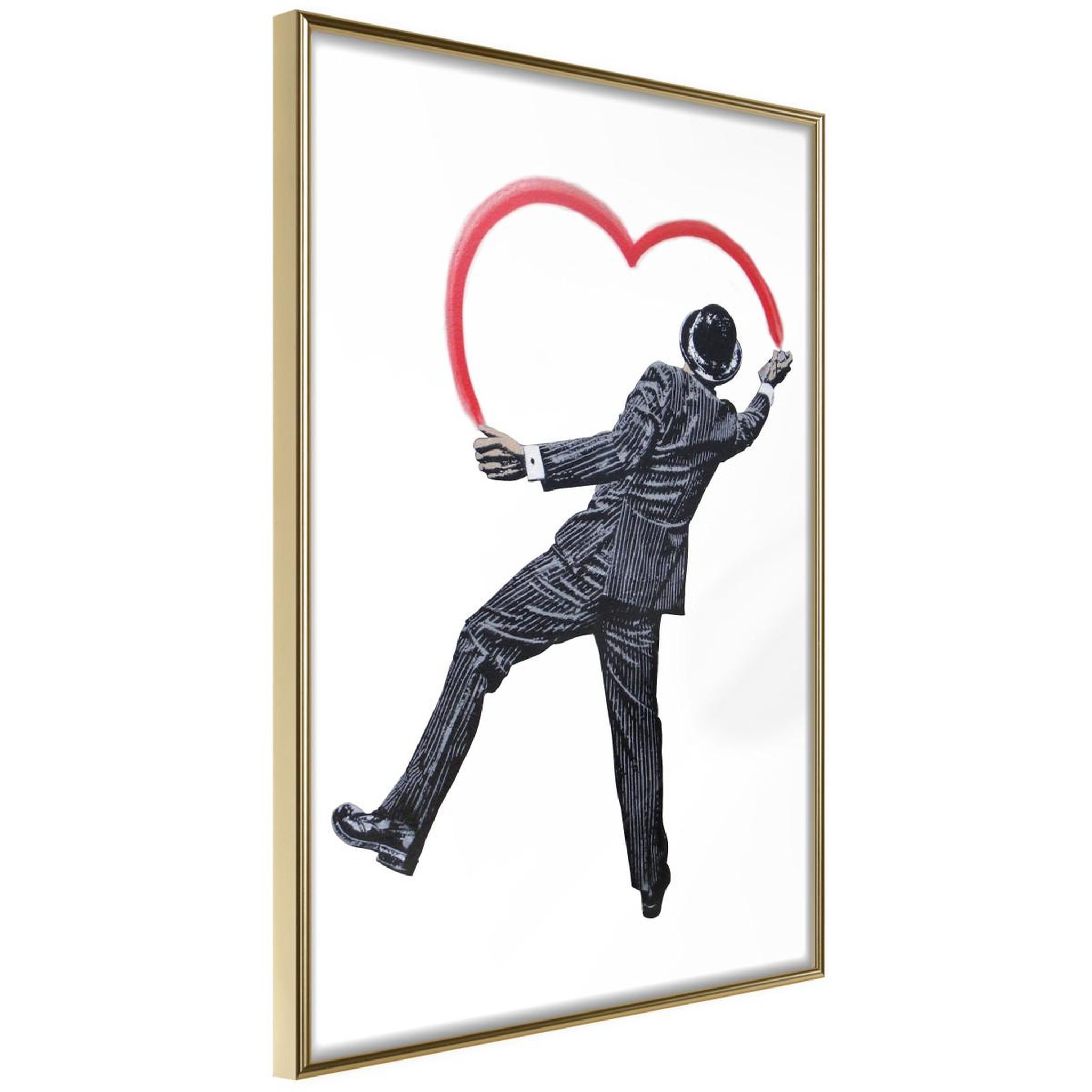 Paris Prix Affiche Murale Encadrée  Vandal Heart