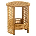 Paris Prix Table d'Appoint en Bambou  Double  49cm Naturel