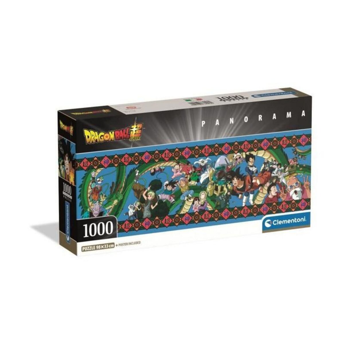 CLEMENTONI CLEMENTONI - Compact 1000 pieces Panorama - Dragon Ball Super