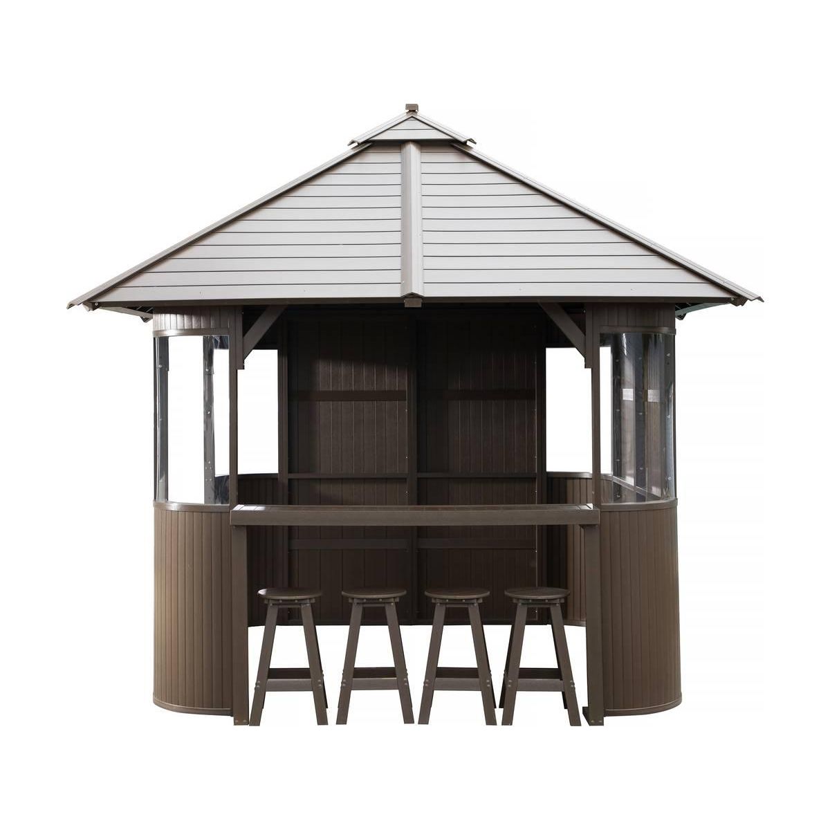 Habitat et Jardin Abri de spa  Bali  - 330 x 330 x 323 cm