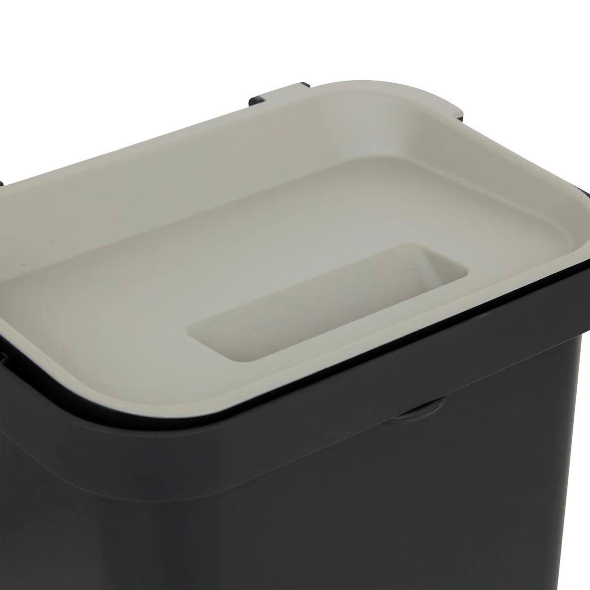 Voir la diapositive 3 : FIVE Poubelle à compost  recyclé  5l noir