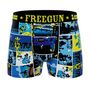 Voir la diapositive 4 : FREEGUN Lot de 4 boxers homme Lucky Luke