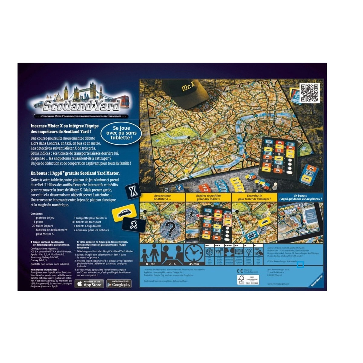 RAVENSBURGER Jeu  Scotland Yard