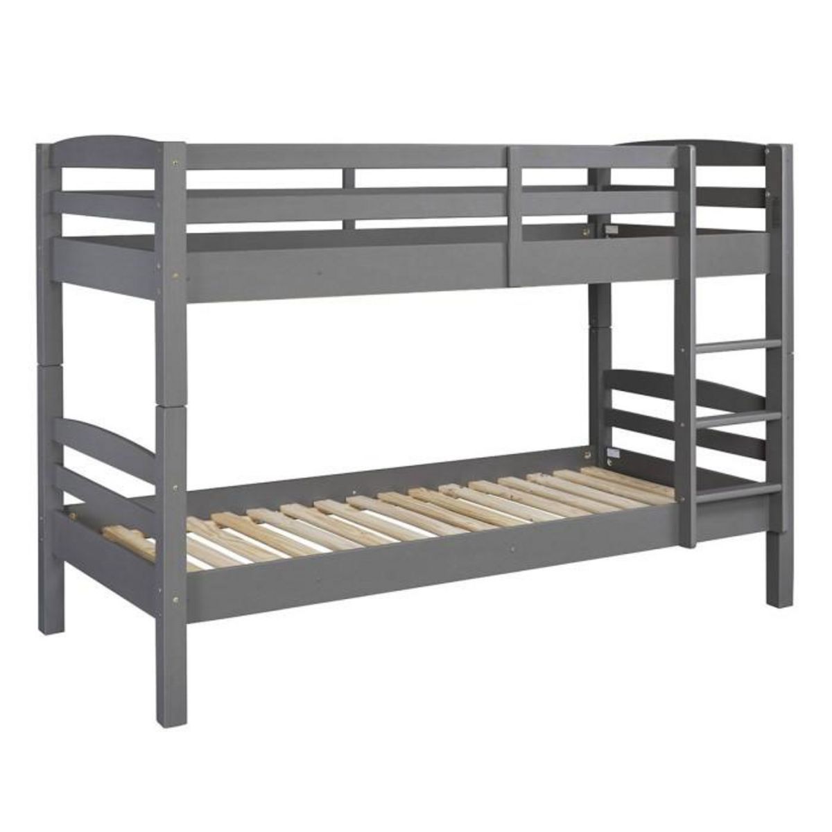 Paris Prix Lit Superposé en Bois  Marius  90x200cm Gris
