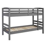 Paris Prix Lit Superposé en Bois  Marius  90x200cm Gris