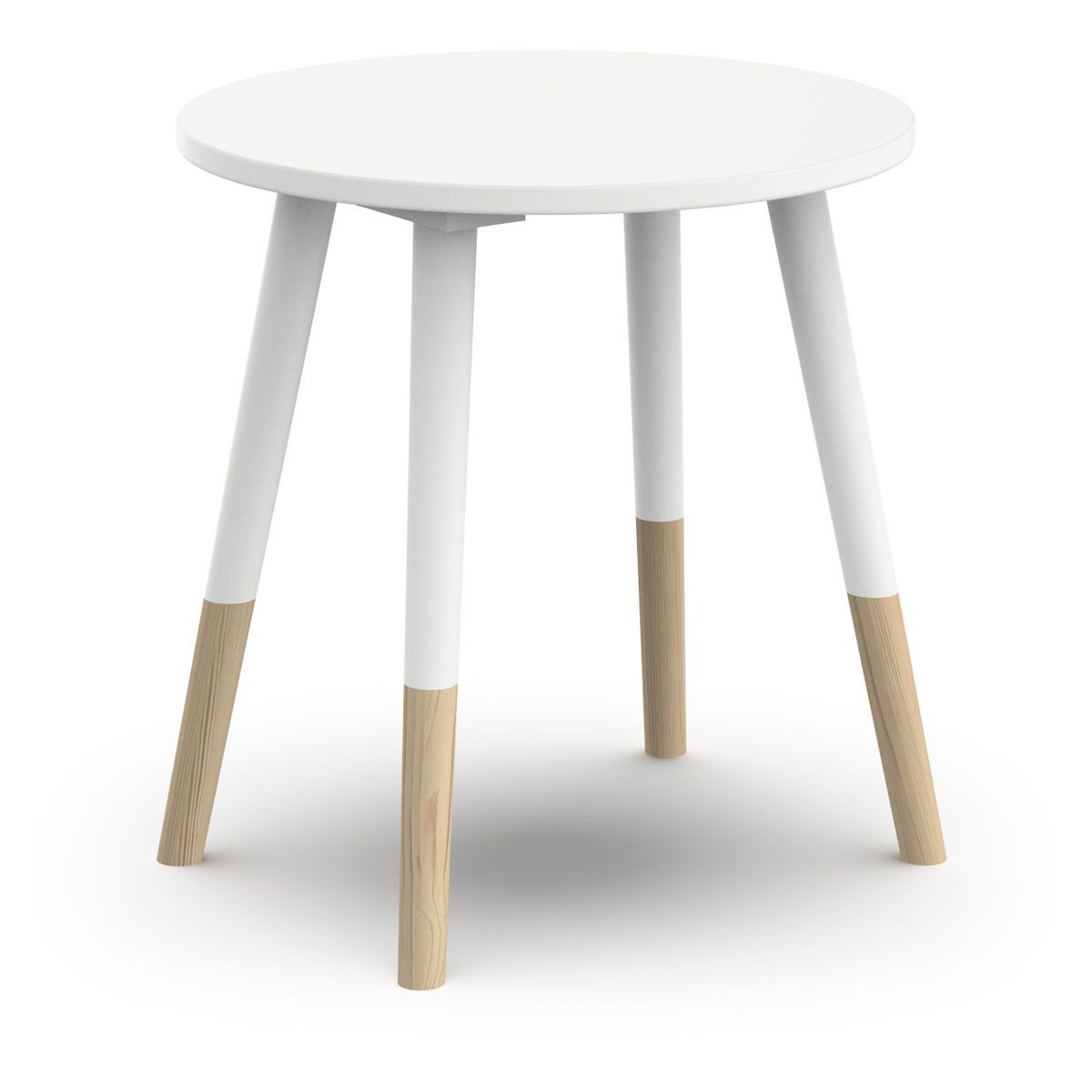 Tabouret enfant blanc LINIA 