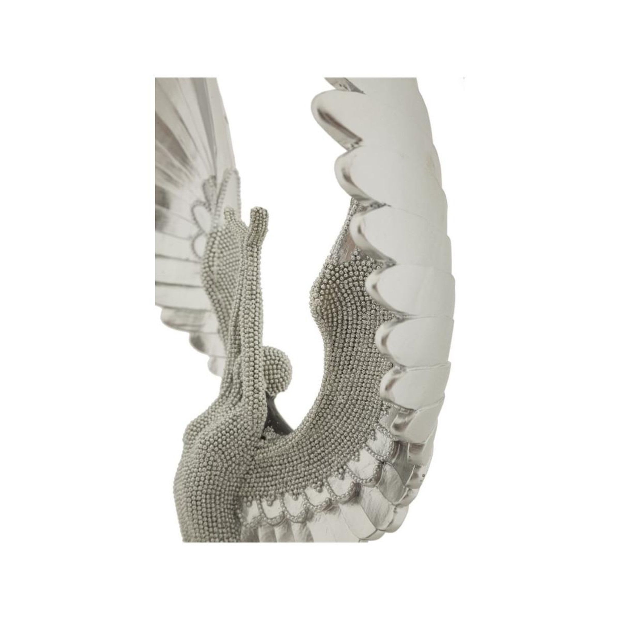 Voir la diapositive 3 : Paris Prix Statuette déco ailes  sparky  48cm argent