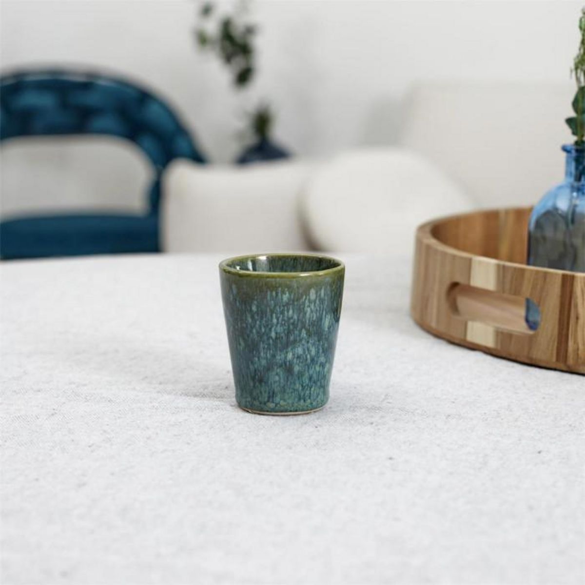 Paris Prix Lot de 6 Tasses à Café  Elia  9cl Vert