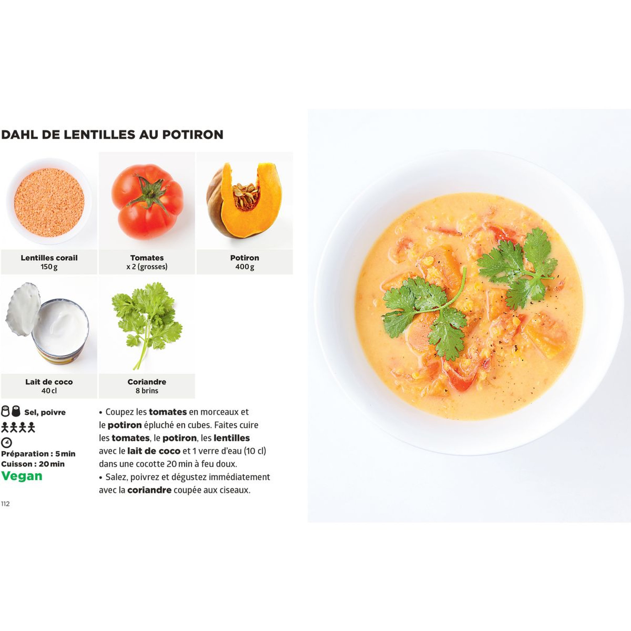 Voir la diapositive 2 : HACHETTE Livre de cuisine Simplissime 100 recettes Veggie