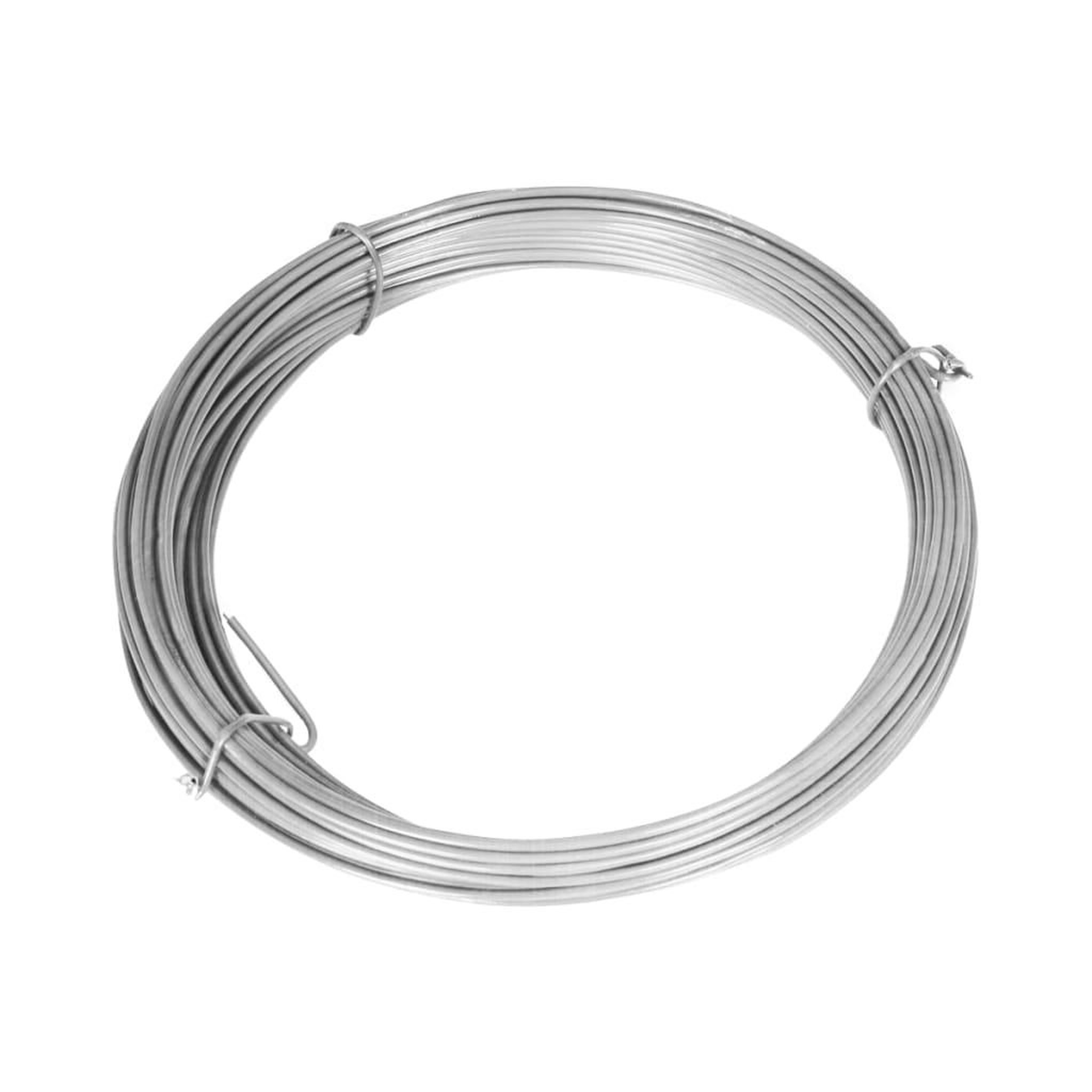 Voir la diapositive 3 : VIDAXL Cloture a mailles losangees et poteaux acier galvanise 25x1,25m