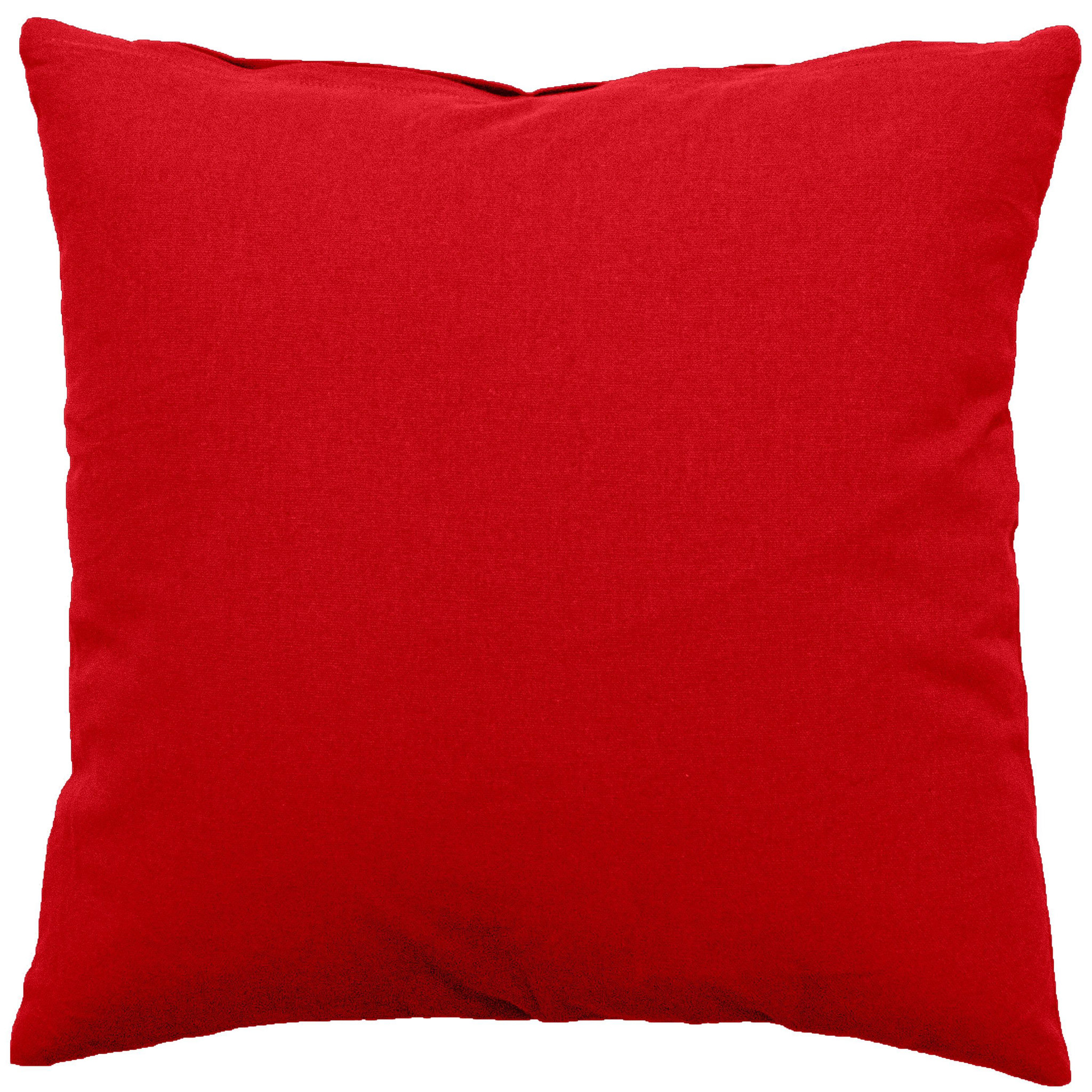 TOILINUX Coussin uni effet Bachette déhoussable - 60 x 60 cm