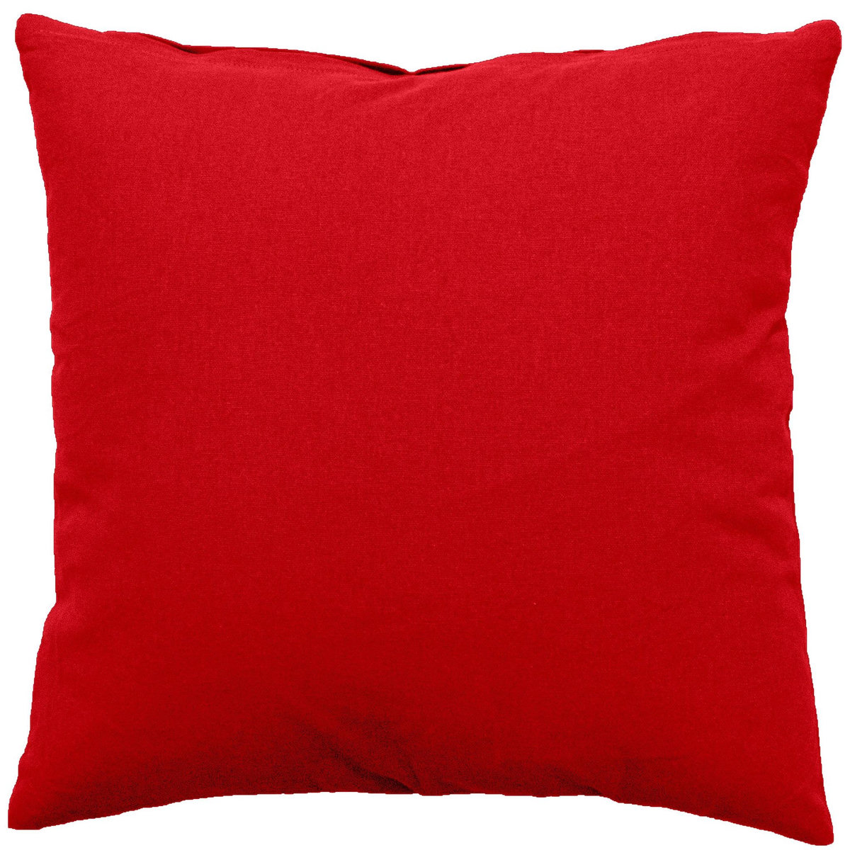 TOILINUX Coussin uni effet Bachette déhoussable - 60 x 60 cm