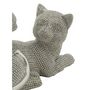 Voir la diapositive 4 : Paris Prix Statuette Déco Maman Chat & Chaton  Sparky  19cm Argent
