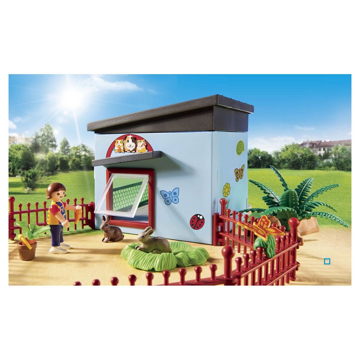 PLAYMOBIL 9277 - City Life - Maisonnette des rongeurs et lapins