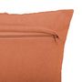 Voir la diapositive 5 : ATMOSPHERA Coussin Déco Tufté  Inca  40x40cm Terracotta