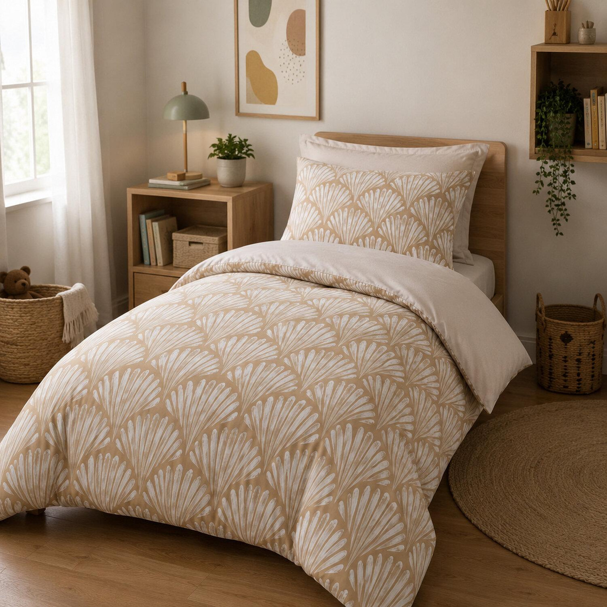 Voir la diapositive 1 : Home collection Parure de lit enfant avec taie(s) en coton polyester Yelpaze