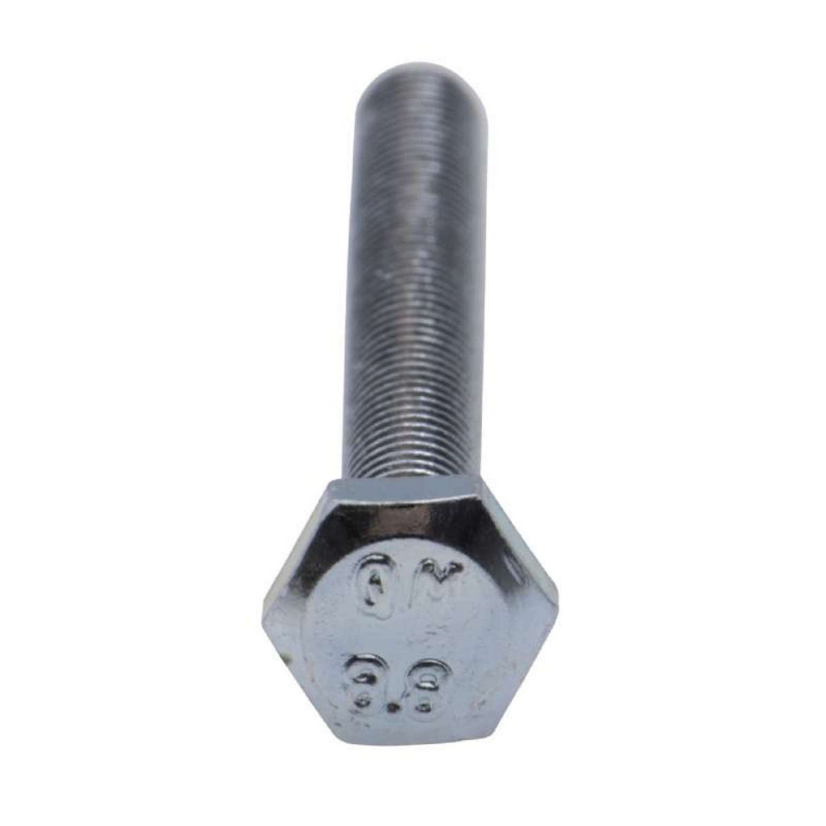  Boulon tête hexagonale et écrou Vissal finition zinguée Ø5 x 25 mm  lot de 18