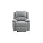 Voir la diapositive 5 : Fauteuil relax manuel HELENE 1 place tissu gris clair