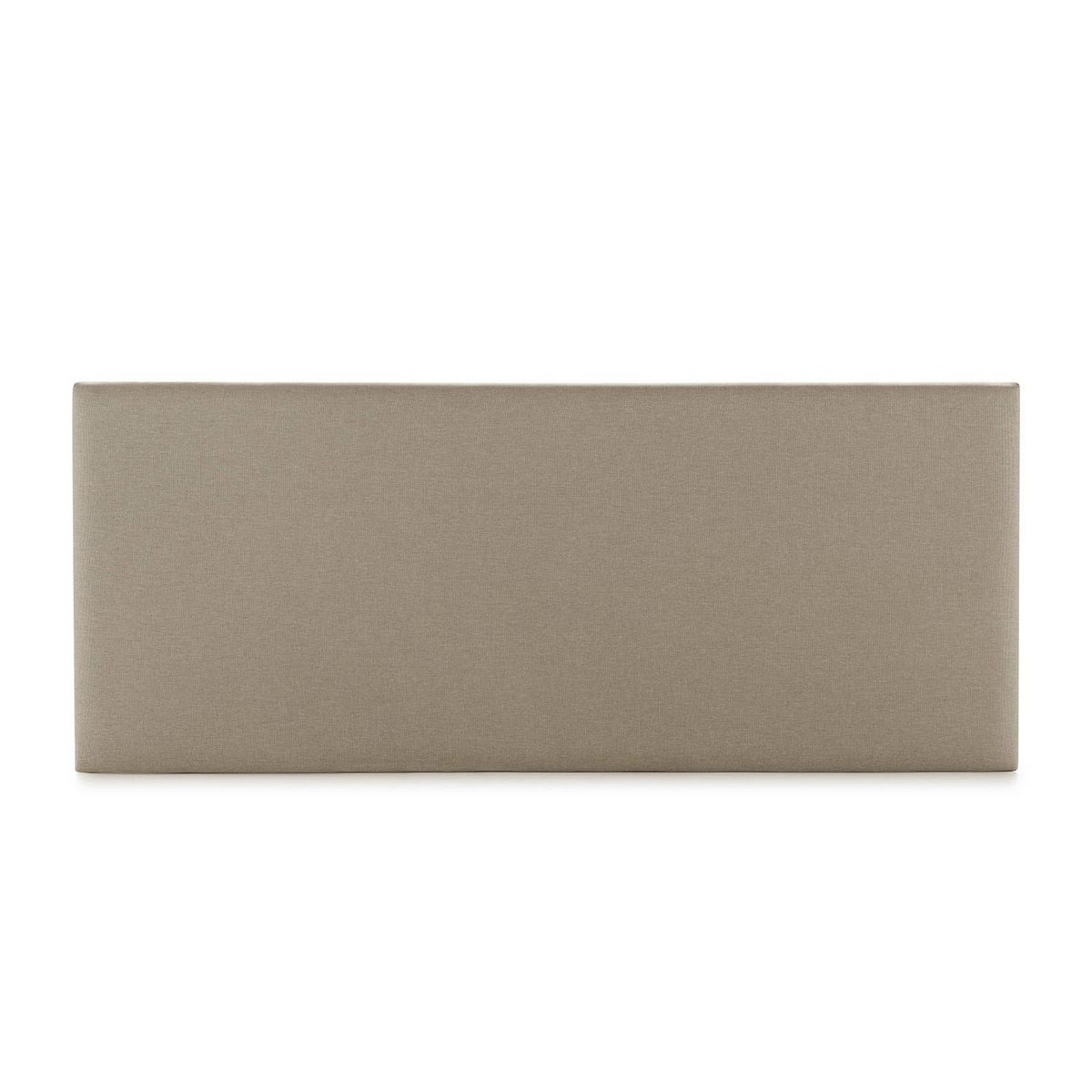 VS VENTA-STOCK Tête de lit Aura tapissée en tissu Beige 140x60 cm