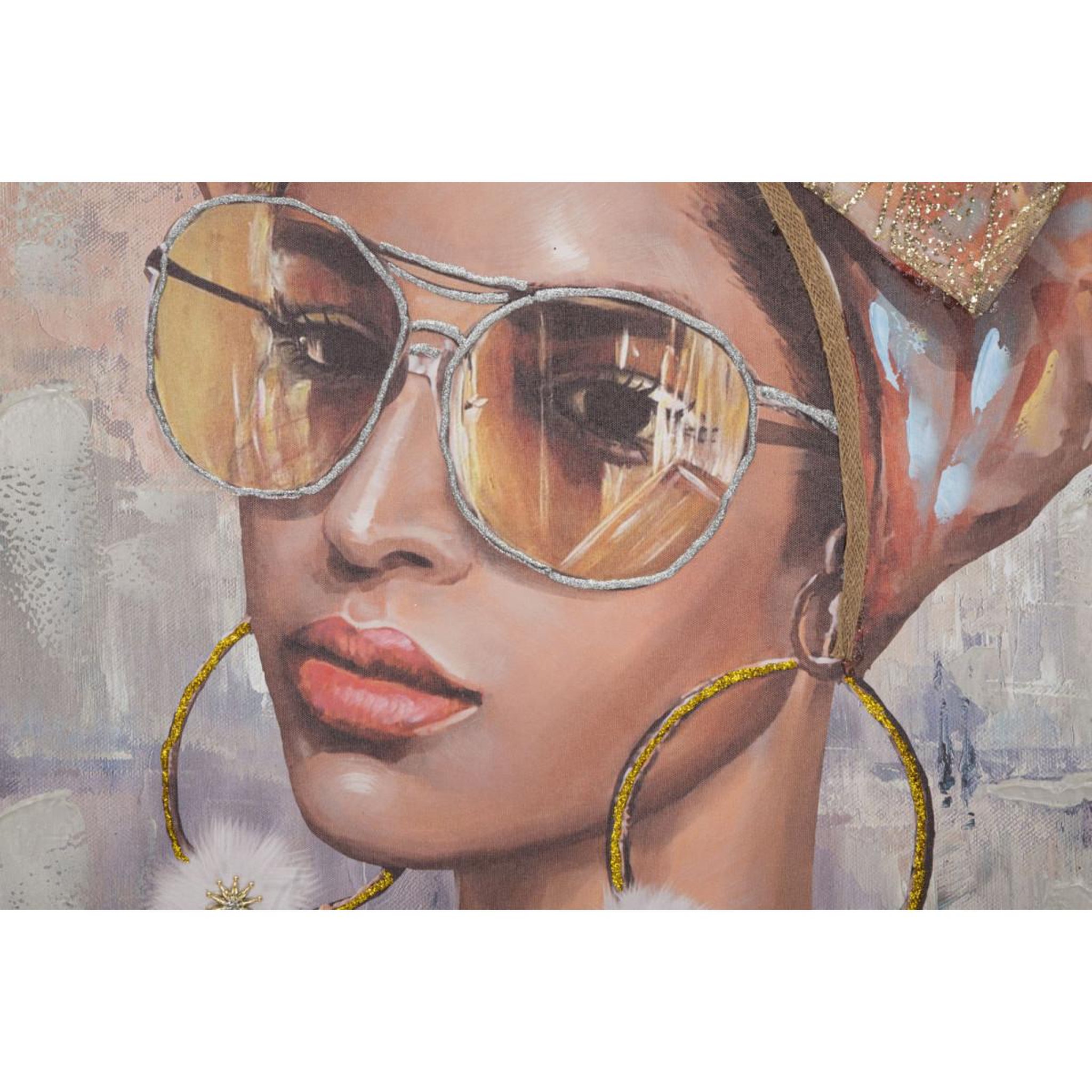 Voir la diapositive 2 : Paris Prix Toile imprimée déco  jennyfer  70x100cm multicolore